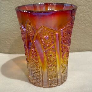 Indiana Carnival Glass Tumbler
